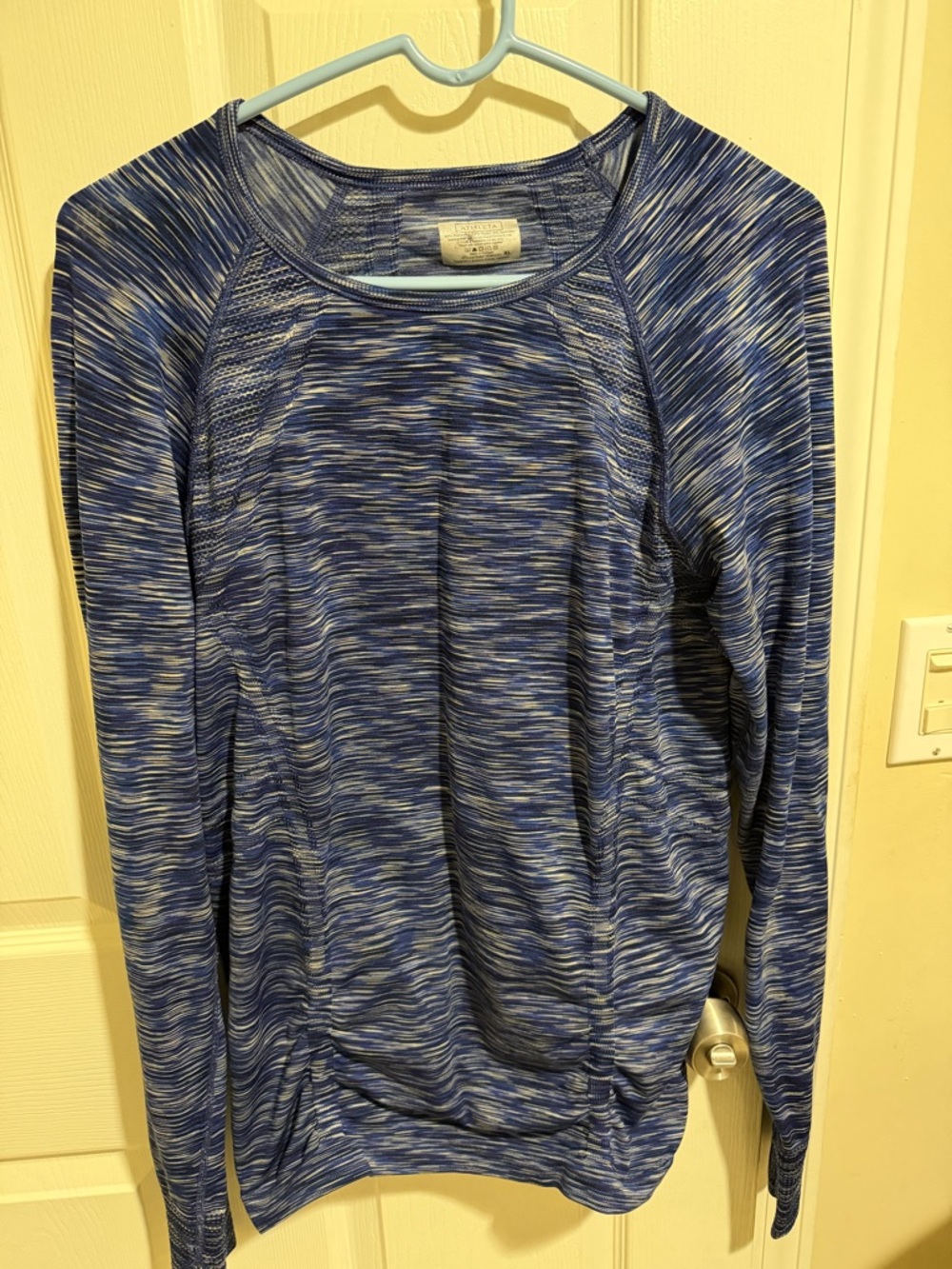 Athleta fast track ruched top